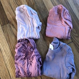 0-3M Kate Quinn long sleeve onesies